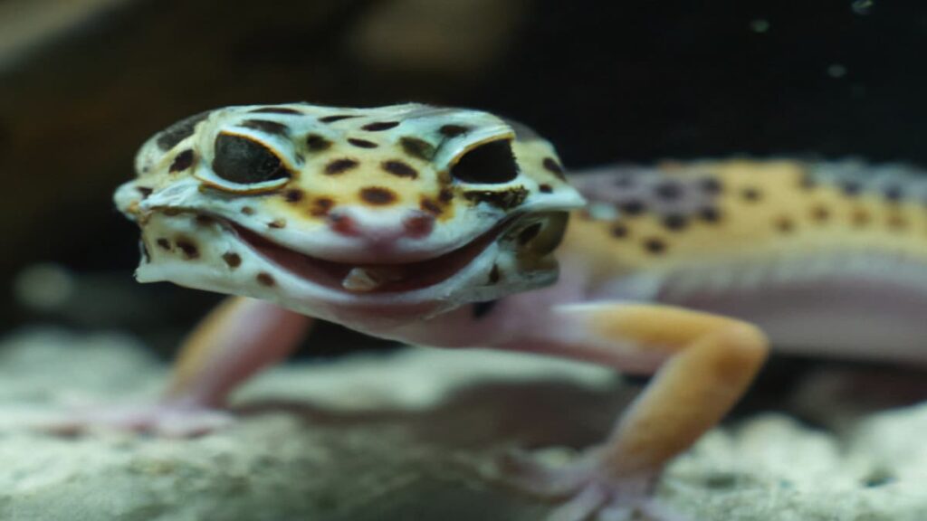Soaking behaviour in Leopard geckos